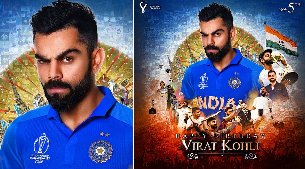 #HappyBirthdayViratKohli Trends on Twitter As Virat Kohli Fans Celebrate Indian Skipper’s 31st Birthday in Advance #HappyBirthdayViratKohli Trends on Twitter As Virat Kohli Fans Celebrate Indian Skipper’s 31st Birthday in Advance