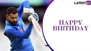 Happy Birthday Virat Kohli Wishes & WhatsApp Messages: Send Greetings to Indian Skipper on His 31st Birthday With These Quotes on Facebook, Twitter and Instagram!