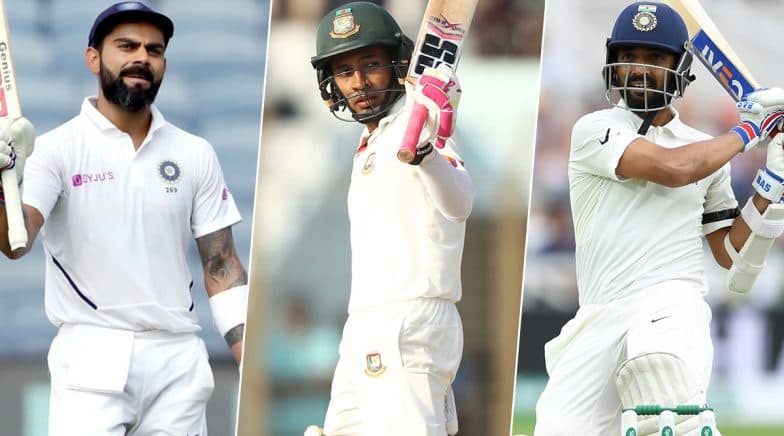 India vs Bangladesh 1st Test 2019: Virat Kohli, Mushfiqur Rahim, Ajinkya Rahane 