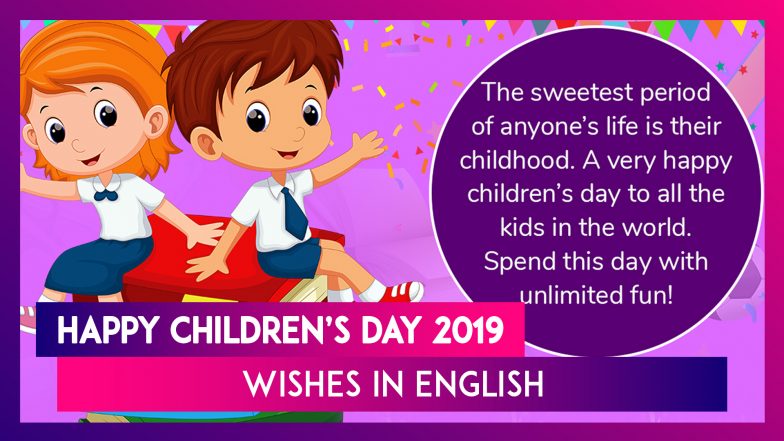 Children&rsquo;s Day 2019 Greetings: WhatsApp Messages, SMS to Share on Pandit Nehru's Birth Anniversary