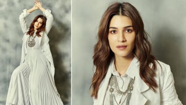 Yo or Hell No? Kriti Sanon in Rahul Mishra for Panipat Promotions