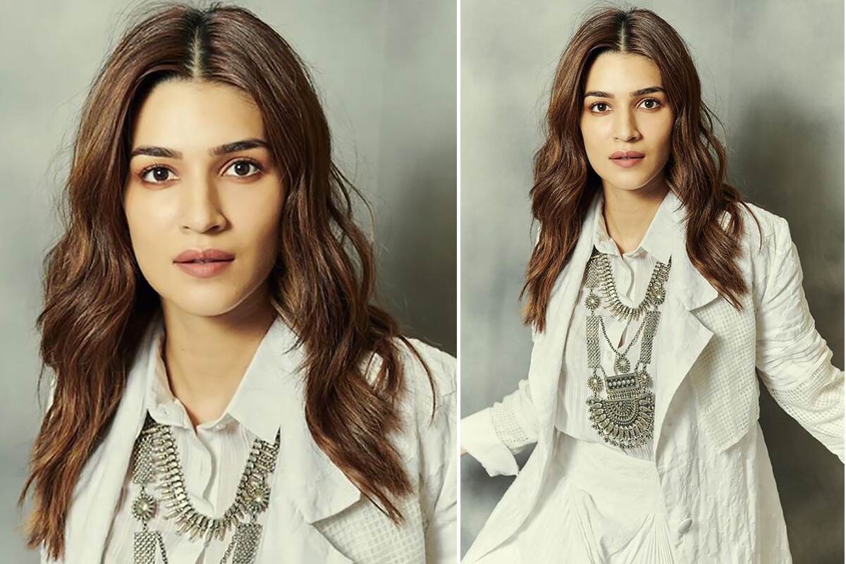 Yo or Hell No? Kriti Sanon in Rahul Mishra for Panipat Promotions | 👗 ...