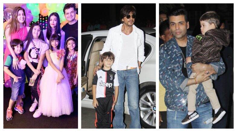 Shah Rukh Khan and Other Celebs At Aishwarya's Daughter Aaradhya Bachchan's Birthday