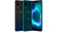 Panasonic Eluga Ray 810 Smartphone With MediaTek Helio P22 SoC Launched in India at Rs 16,990