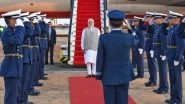 PM Narendra Modi Arrives in Brasilia for 11th BRICS Summit, Will Meet Vladimir Putin and Xi Jinping