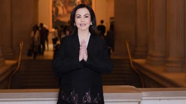 Nita Ambani, Chairperson of Reliance Foundation, Elected Honorary Trustee of New York’s Metropolitan Museum of Art