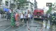 Mumbai: Fire Erupts at Ismail Building in Bhendi Bazar, Around 10 Bikes Gutted Into Fire