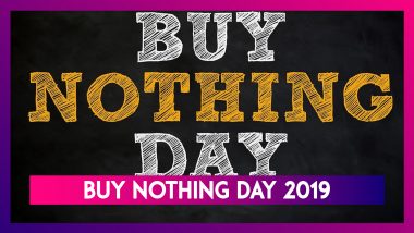 Buy Nothing Day 2019: A Boycott Against Black Friday