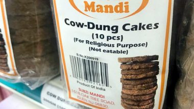 Cow Dung Cakes Sell Online at US Store, Twitterati is Amused (View Pic)