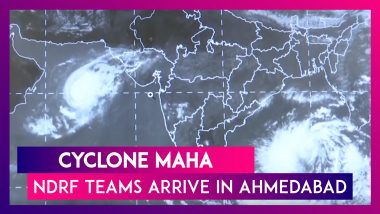 Cyclone Maha: NDRF Teams Arrive In Ahmedabad, IMD Says It Is Likely To Cross Gujarat Coast Near Diu