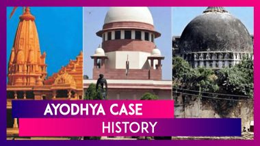 Ayodhya Case: Timeline of The 134-Year-Old Babri Masjid-Ram Janmabhoomi Dispute