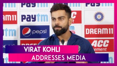 Indian Skipper Virat Kohli Addresses Media And Speaks About Day-Night Test In Kolkata