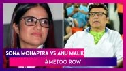 #MeToo: Sona Mohapatra Thanks Her Fans As Anu Malik Steps Down From Indian Idol 11