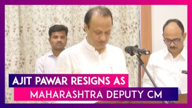 Maha Politics – Ajit Pawar Resigns As Maharashtra Deputy Chief Minister