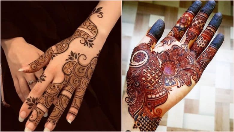 Mawlid Mehendi designs for Eid celebrations. 