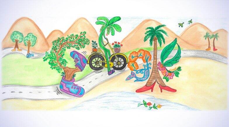 Doodle for Google list of winners and images to mark Children's Day. 
