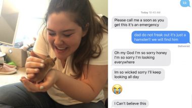 Dad Freaks Out After Losing Daughter’s Beloved Hamster and His Reaction Is Winning Hearts Online (Check Viral Tweets)