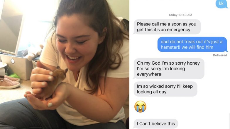 Dad Freaks Out After Losing Daughter’s Beloved Hamster and His Reaction Is Winning Hearts Online (Check Viral Tweets)