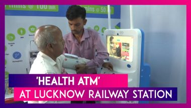 ‘Health ATM’ Installed At Lucknow Railway Station For Instant Checkup, Reports Provided Immediately