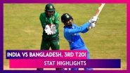 India vs Bangladesh Stat Highlights, 3rd T20I 2019: IND Win Series 2&ndash;1, Deepak Chahar Bags Hat-trick