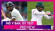 India vs Bangladesh 1st Test At Indore, Preview: India Favourites To Win