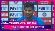 Spinners Have Big Role To Play In T20 Format, Treat To Watch Rohit Sharma: Washington Sundar