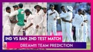 India vs Bangladesh Dream11 Team Prediction, 2nd Test 2019: Tips To Pick Best Playing XI