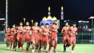 Sunil Chhetri & Co Sweat It Out Ahead of Do-or-Die India vs Oman Clash, Anas Edathodika Returns to Squad For 2022 FIFA World Cup Qualifiers (See Pics)