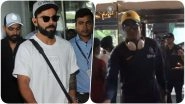 Team India Arrives In Kolkata to Play Historic Pink Ball Day-Night Test Match Against Bangladesh at Eden Gardens (Watch Video)
