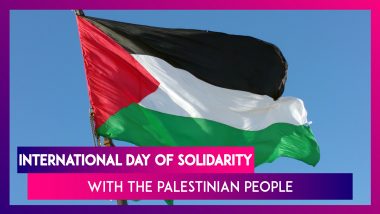 International Day Of Solidarity With The Palestinian People: Date, History & Significance Of The Day