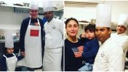 Taimur Ali Khan Makes Yummy Ice-Cream for Mommy Kareena Kapoor Khan as the Mother-Son Duo Attend a Cooking Workshop Together (See Pics)