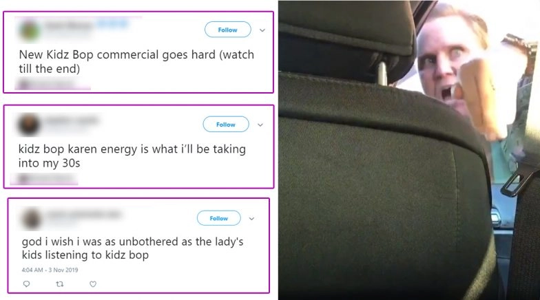 Kidz Bop memes go viral after mother was captured ranting at driver. 