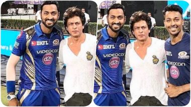 Krunal Pandya Wishes Shah Rukh Khan on His Birthday, Superstar Wants Pandya Brothers to Keep Hitting Tall Sixes