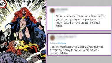 Viral Tweet Asks to Name a Fictional Villain Based on the Creator's Sexual  Fetish! Netizens Only Think of Chris Claremont's Characters | 👍 LatestLY