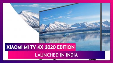 Xiaomi’s 55-inch Mi TV 4X 2020 Edition With Powerful Speakers Launched In India At Rs 34,999