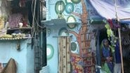 Delhi's Jhuggi Walls Get Colourful Makeover! Raghubir Nagar Slum Houses Flaunts Captivating Themes (View Pic)