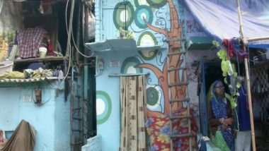 Delhi's Jhuggi Walls Get Colourful Makeover! Raghubir Nagar Slum Houses Flaunts Captivating Themes (View Pic)