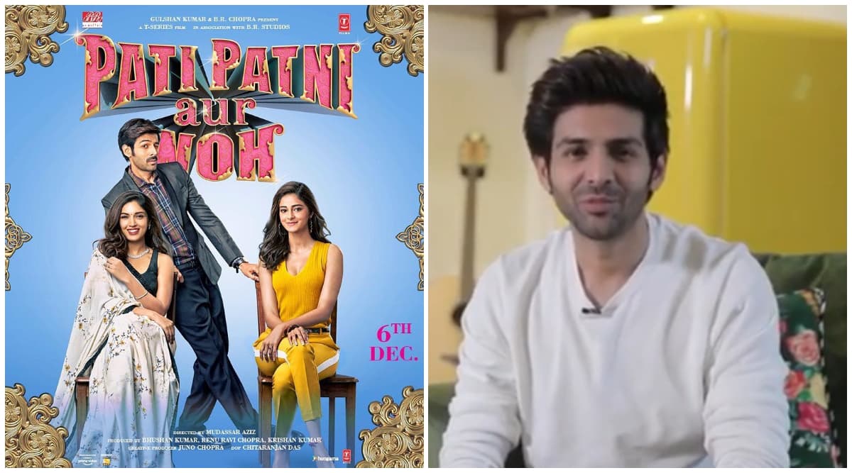 Kartik Aaryan Announces Pati, Patni Aur Woh Trailer Will Release on November 4 with a Funny Video Kartik Aaryan Announces Pati, Patni Aur Woh Trailer Will Release on November 4 with a Funny Video