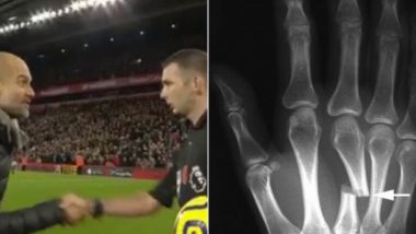 Michael Oliver Gets a Broken Hand After Pep Guardiola’s Sarcastic Handshake After Liverpool vs Manchester City, EPL 2019?