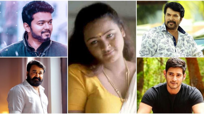 Shakeela Birthday Special: 7 Times When the Former Softcore Actress Worked With Mammootty, Mohanlal, Thalapathy Vijay, Chiyaan Vikram, Mahesh Babu (Watch Videos)