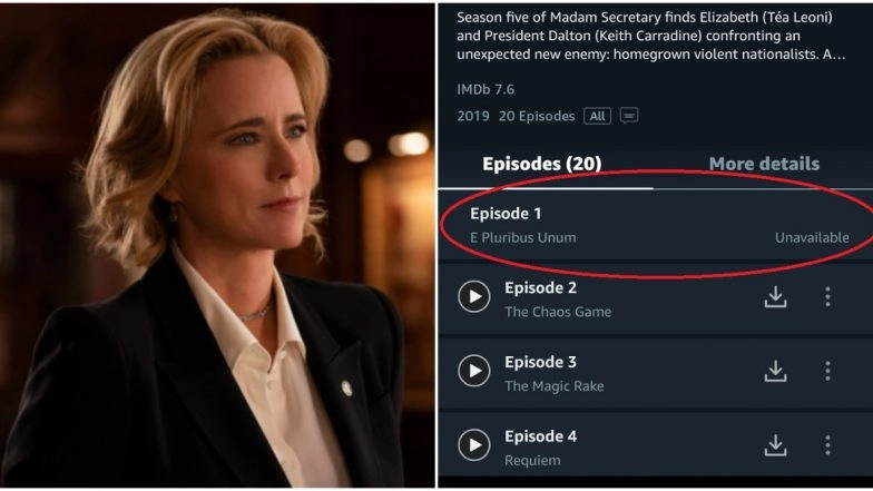 Amazon Prime Quietly Takes Down Controversial Episode of Madame Secretary That Discusses Hindu Extremism &ndash; Read Deets