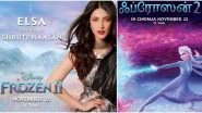 Disney&rsquo;s Frozen 2: Shruti Haasan to Voice and Sing for Elsa in the Tamil Version (View Pics)