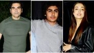 Arbaaz Khan, Malaika Arora and Family Members Come Together to Celebrate Arhaan Khan&rsquo;s 17th Birthday (View Pics)