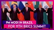 PM Modi In Brazil For 11th BRICS Summit: Digital Economy, Counter-Terrorism On Agenda
