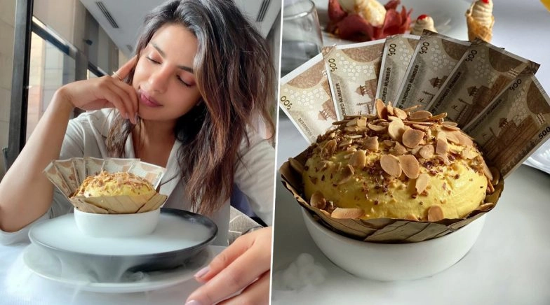 Priyanka Chopra Posts a Pic with Delhi's Popular Dessert 'Daulat Ki Chaat'