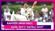 '83: Ranveer Singh Nails Kapil Dev&rsquo;s Iconic &lsquo;Natraj Shot&rsquo;, Fans Can&rsquo;t Keep Calm
