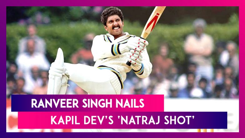 '83: Ranveer Singh Nails Kapil Dev&rsquo;s Iconic &lsquo;Natraj Shot&rsquo;, Fans Can&rsquo;t Keep Calm