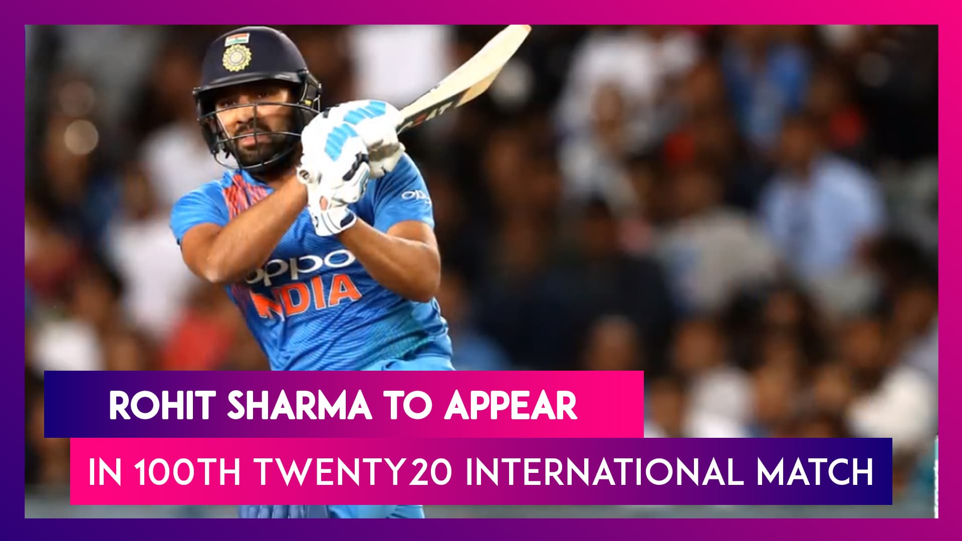 Rohit Sharma Set to Become First Indian to Play 100 T20Is, To Achieve the Feat in 2nd India vs Bangladesh T20I Rohit Sharma Set to Become First Indian to Play 100 T20Is, To Achieve the Feat in 2nd India vs Bangladesh T20I