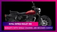 Royal Enfield Bullet 350 Kick Start & Electric Start Variants Becomes Costly; Check India Prices