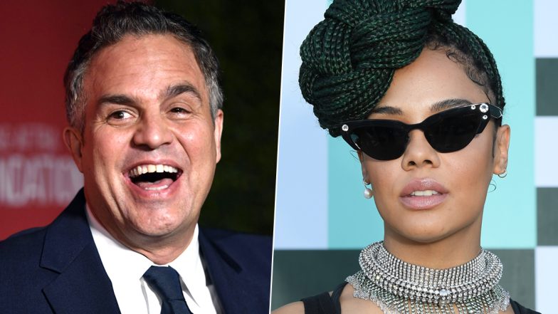 Avengers Endgame Star Mark Ruffalo Feels Tessa Thompson Would Make a Great She-Hulk